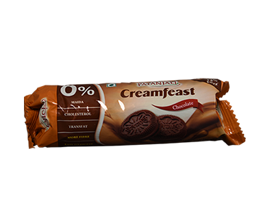 Patanjali Creamfeast Chocolate Biscuit 84 g