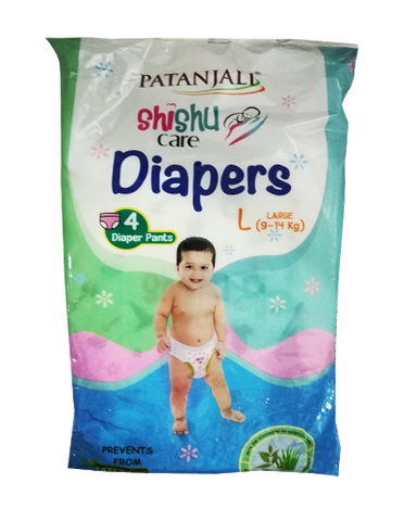 Patanjali Shishu Care Baby Diaper (Medium-9)