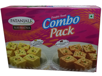Patanjali Soanpapdi Combo(Pure Ghee Ela+Choco)
