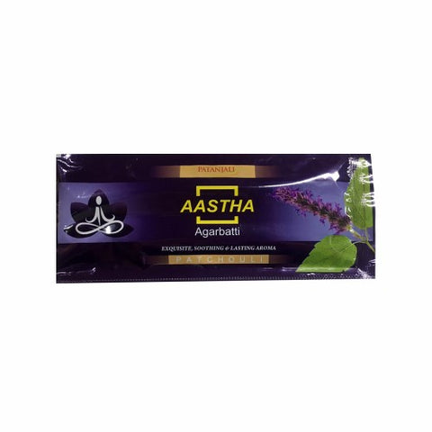 Patanjali Aastha Agarbatti (patchuoli)