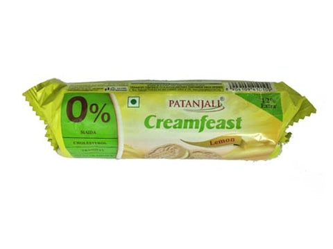 Patanjali Creamfeast Lemon Biscuits 84 g