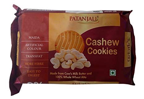 Patanjali Cashew Cookies 200 gm