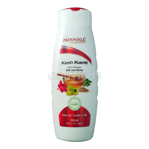 Patanjali Kesh Kanti Hair Cleanser Silk & Shine-Shampoo