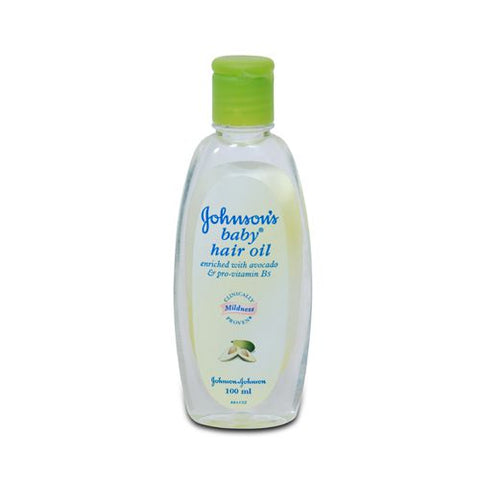 Johnsons baby hair oil
