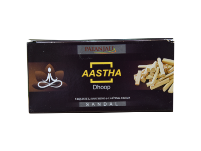 Patanjali Aastha Cone Dhoop (Sandal)